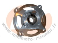 CARTER FRIZIONE IN ERGAL CNC  BZM CON CUSCINETTO
