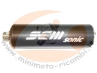 SILENZIATORE D.18 ALLUMINIO RACING SEM SONIC