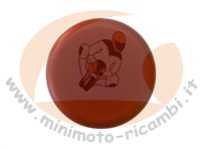TAPPO SERBATOIO BENZINA IN ALLUMINIO ROSSO